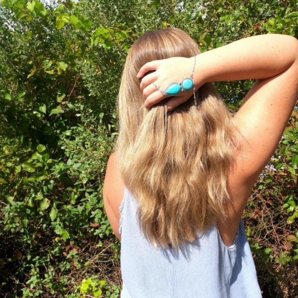 Turquoise Hand Chain